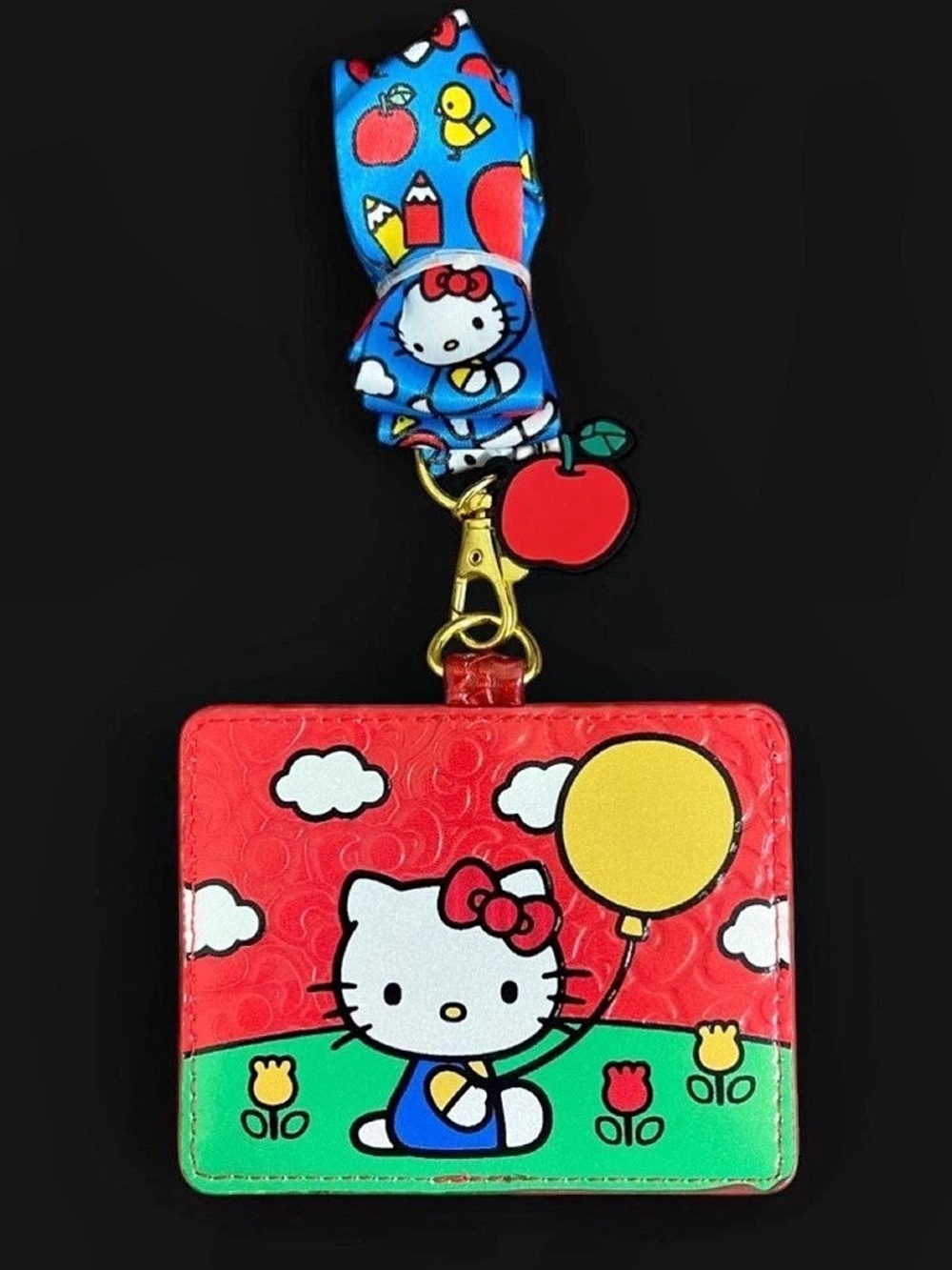 Sanrio Hello Kitty Loungefly lanyard card holder